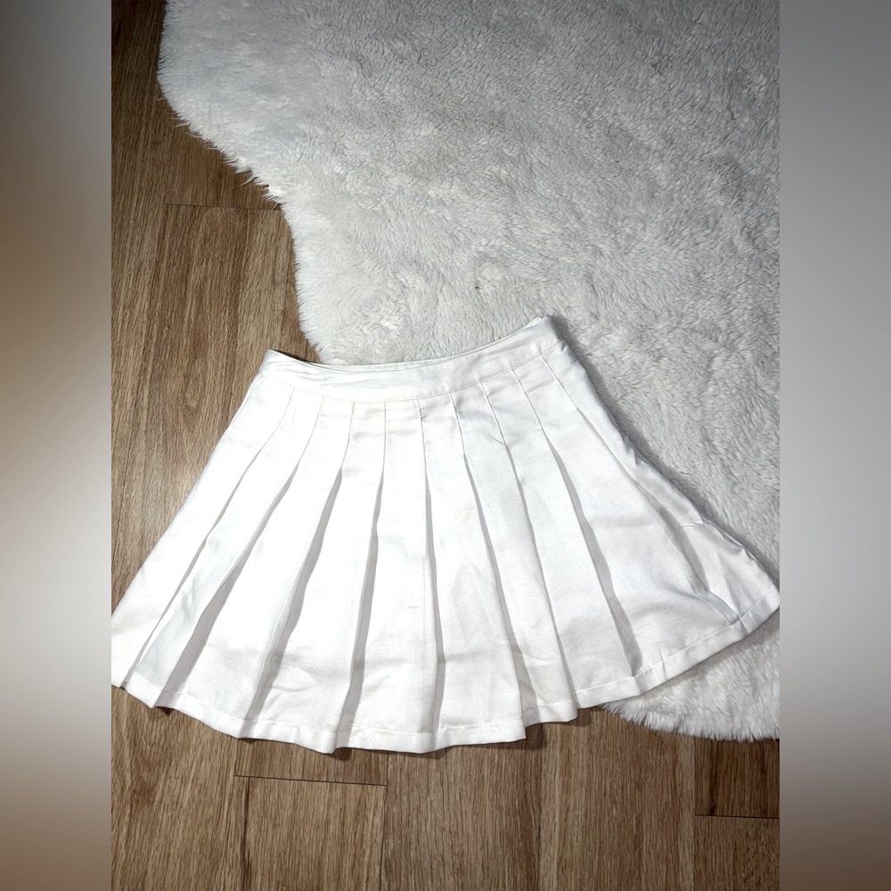 White Tennis Skirt